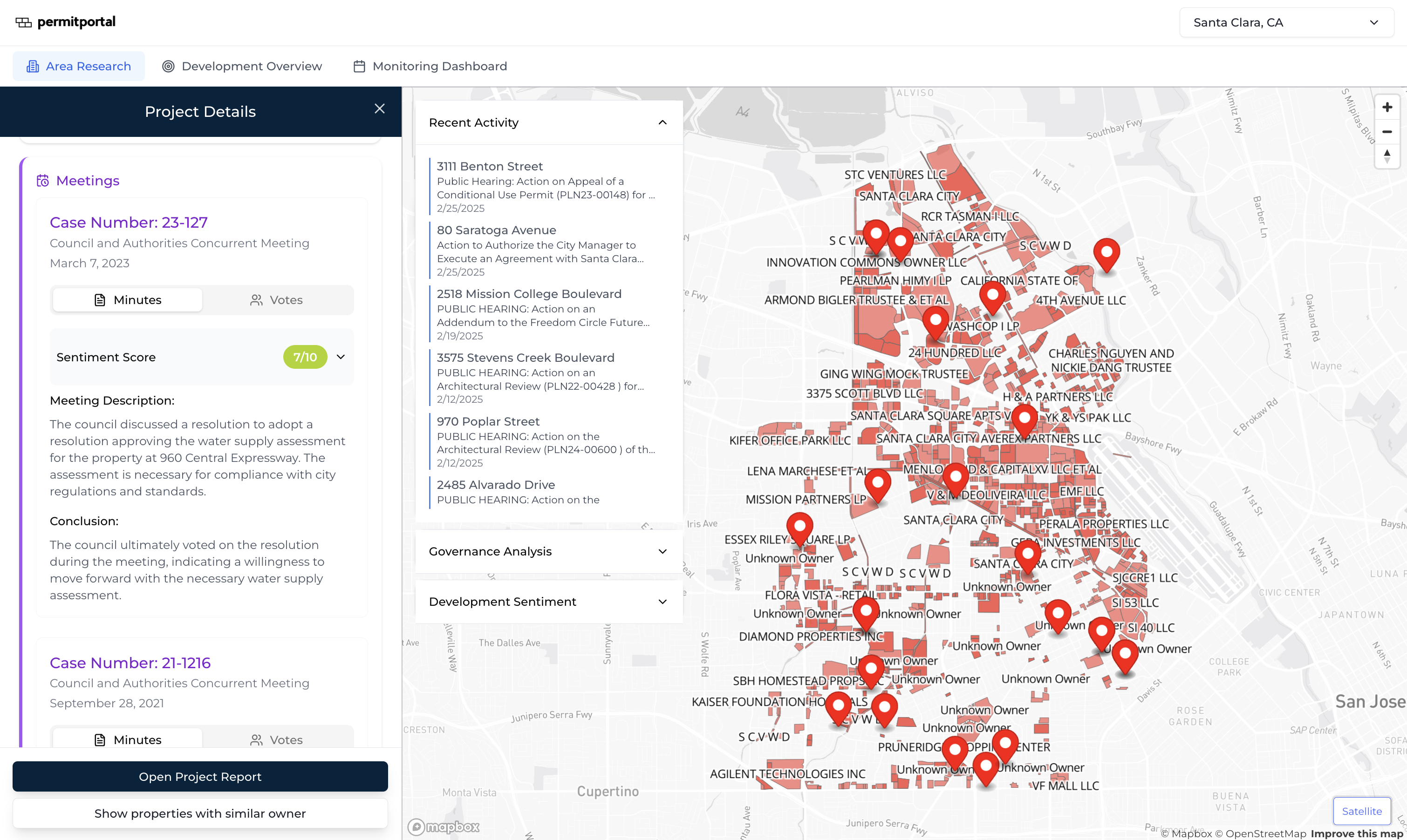 PermitPortal Dashboard Preview